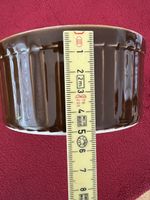Ofenfestes Schälchen Keramik braun H ca. 7.5cm D ca. 12cm