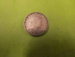 Schweiz 1898, 20 Rappen