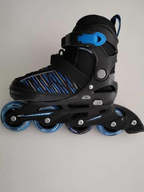 Supfine Inlineskates Kinder - Verstellbar Größe 31-38 Mit Leuchträdern
