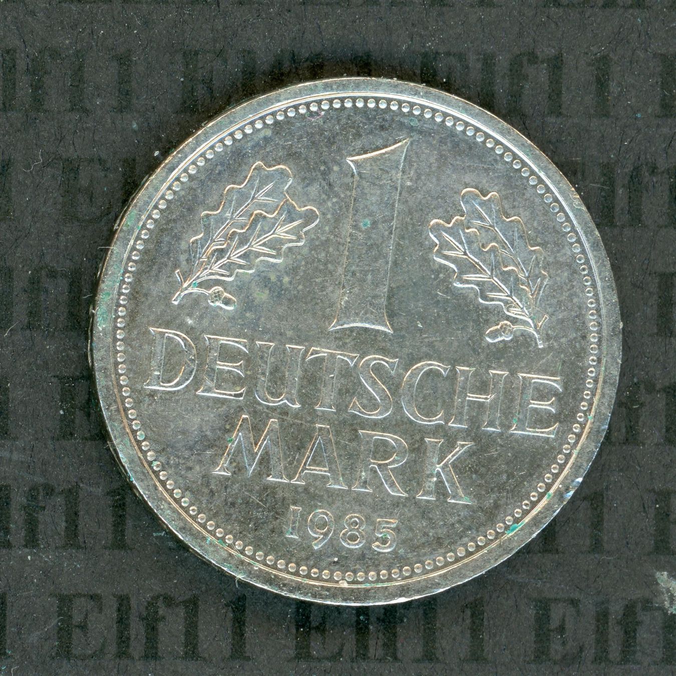 Tutti le monete: DEM___1.00 1985D vz 1 Deutsche Mark – Usato da Widnau venduto da Elf11
