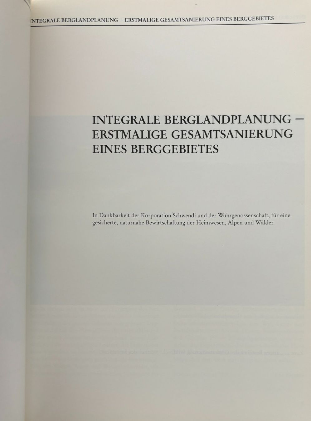 Libri: Integrale Berglandplanung – Usato da Sarnen venduto da Livres 3