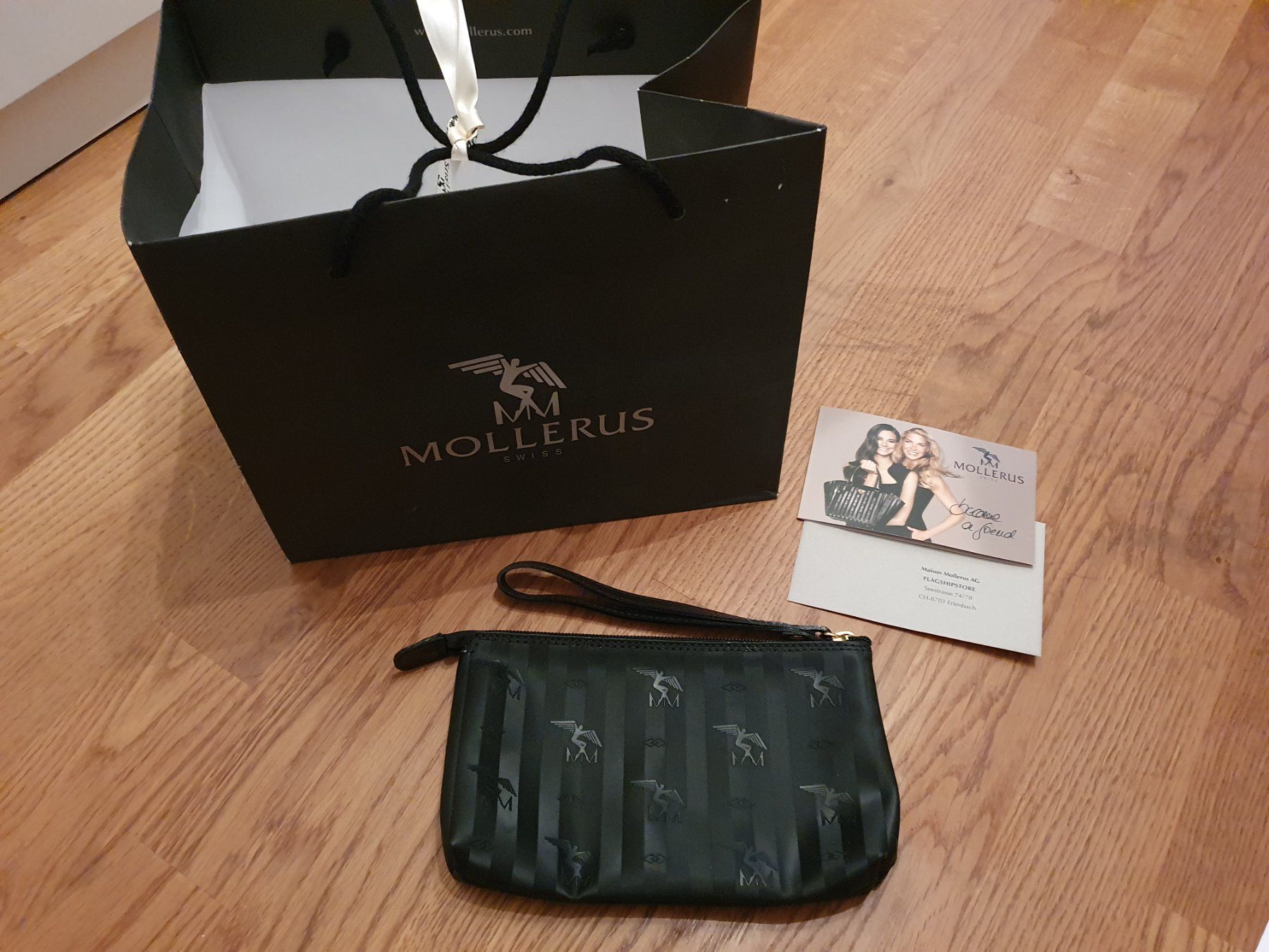 Maison Mollerus Borse da donna: Maison Mollerus Necessaire / Clutch – Nuovo e nell'imballaggio originale da Winterthur venduto da JaSa 2