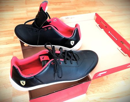 Puma Ferrari schwarz Sneakers Turn Schuhe Casual Shoe Athlet