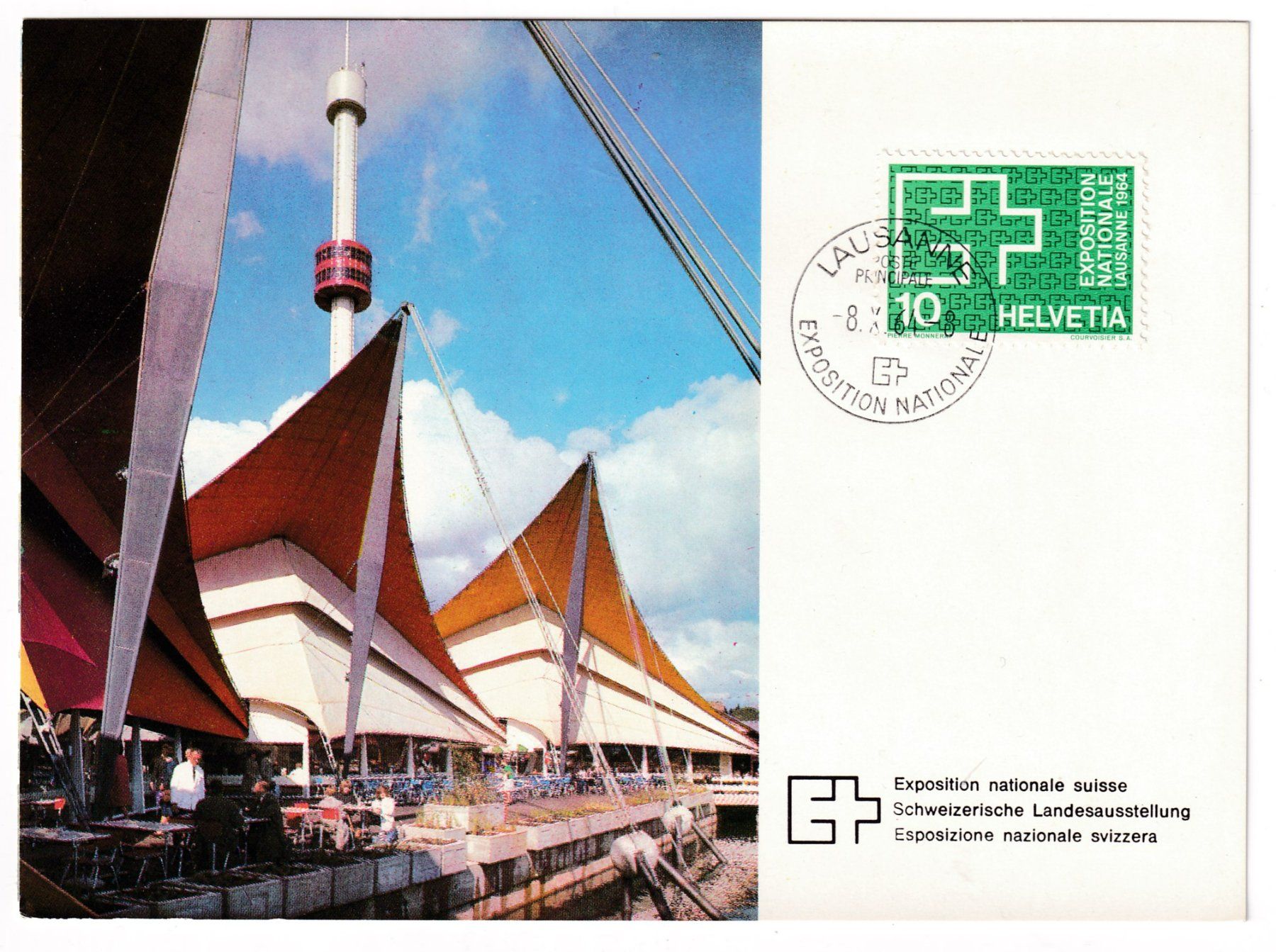 Alle Briefmarken: Landesausstellungs Karten 1964 – Gebraucht aus Neuchâtel von karlpierrino