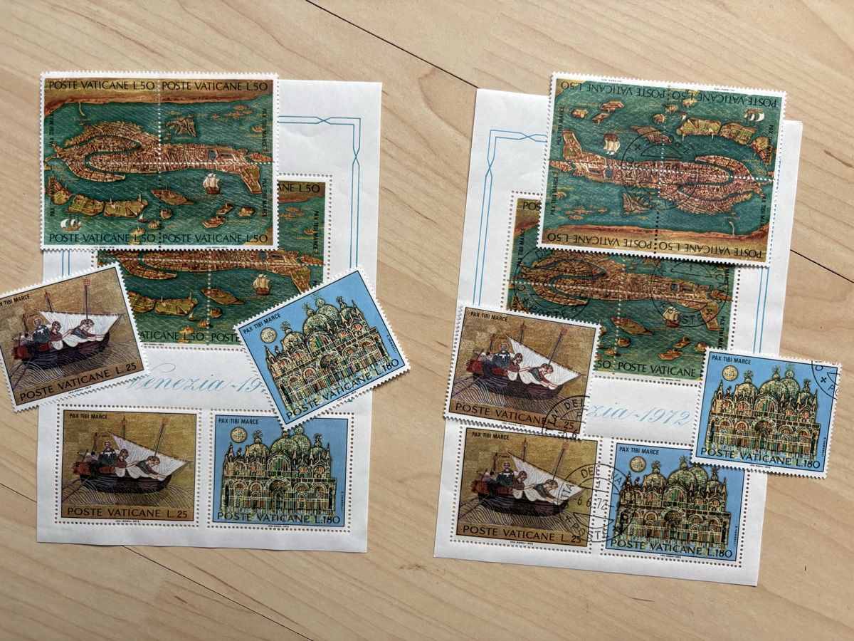 Tutti i francobolli: Briefmarken Poste Vaticane  – Usato da Neunkirch venduto da dielocke72 5