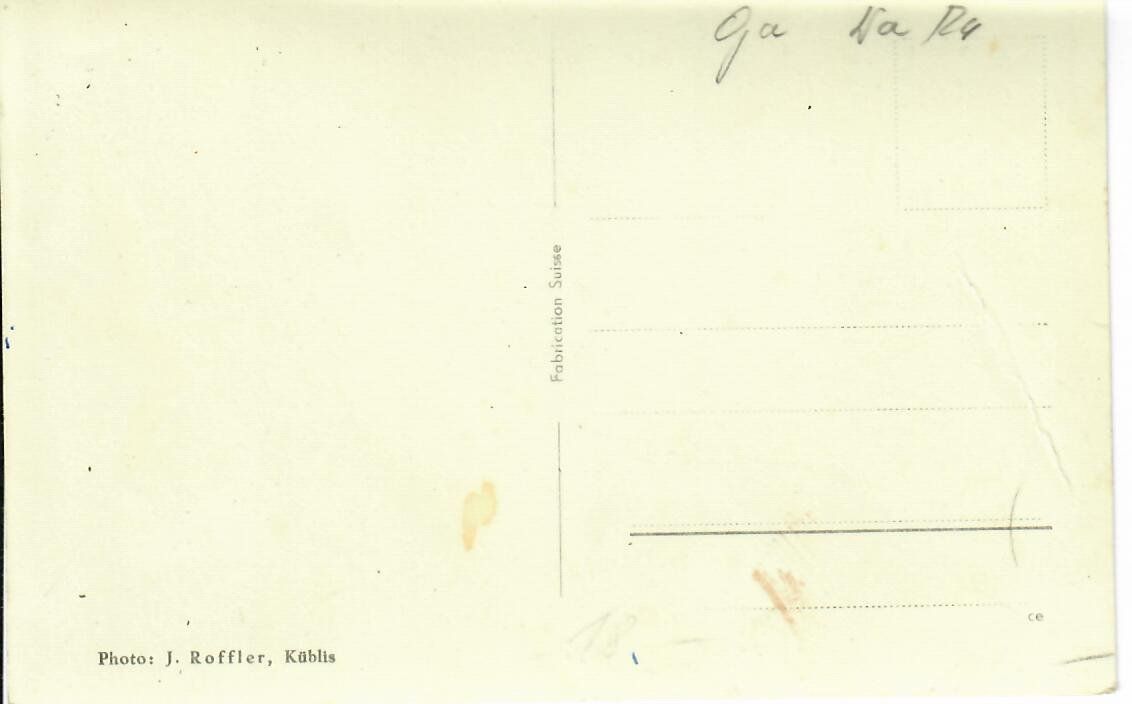 Cartoline postali: Küblis – Usato da Hochdorf venduto da Ziegel-16 1