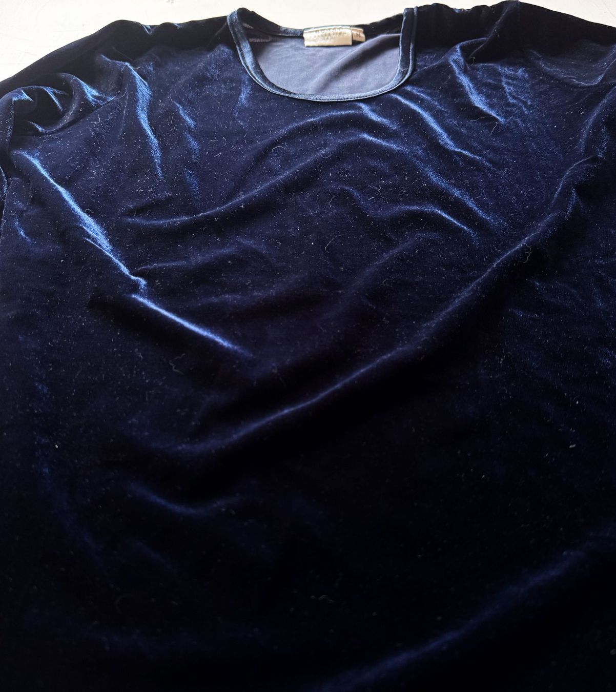 H&M Maglioni & Felpe: leichter Pullover elegant dunkelblau Plüsch – Usato da Biel/Bienne venduto da tim_pww5 4