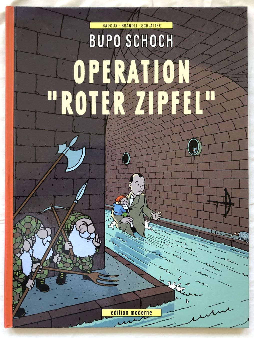 Fumetti: BUPO SCHOCH - Operation "Roter Zipfel" - Edition Moderne – Usato da Schaffhausen venduto da durruti