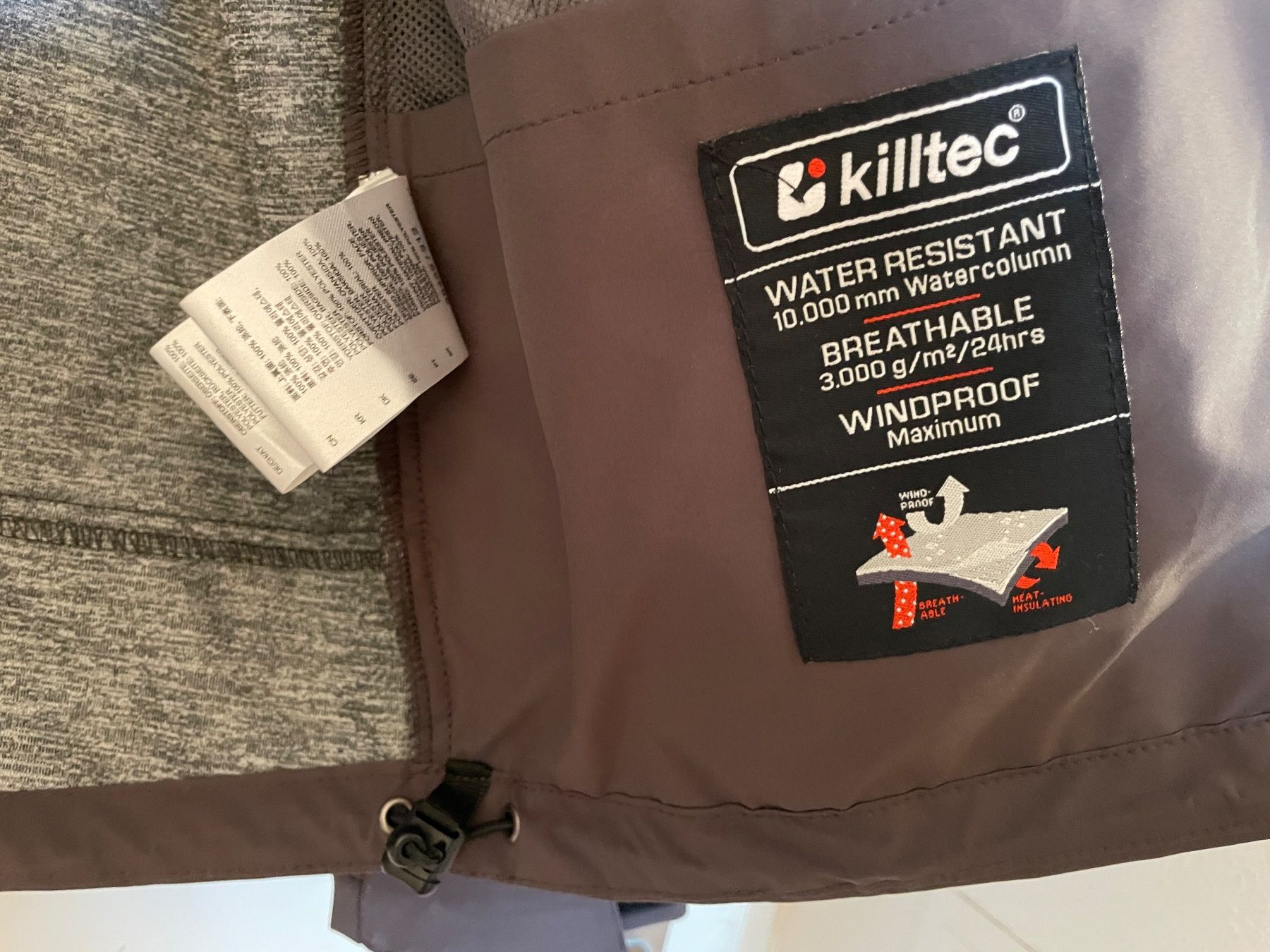Killtec Jacken: Killtec Softshelljacke Gr. M, grau – Neu (gemäss Beschreibung) aus Hittnau von kleen 3