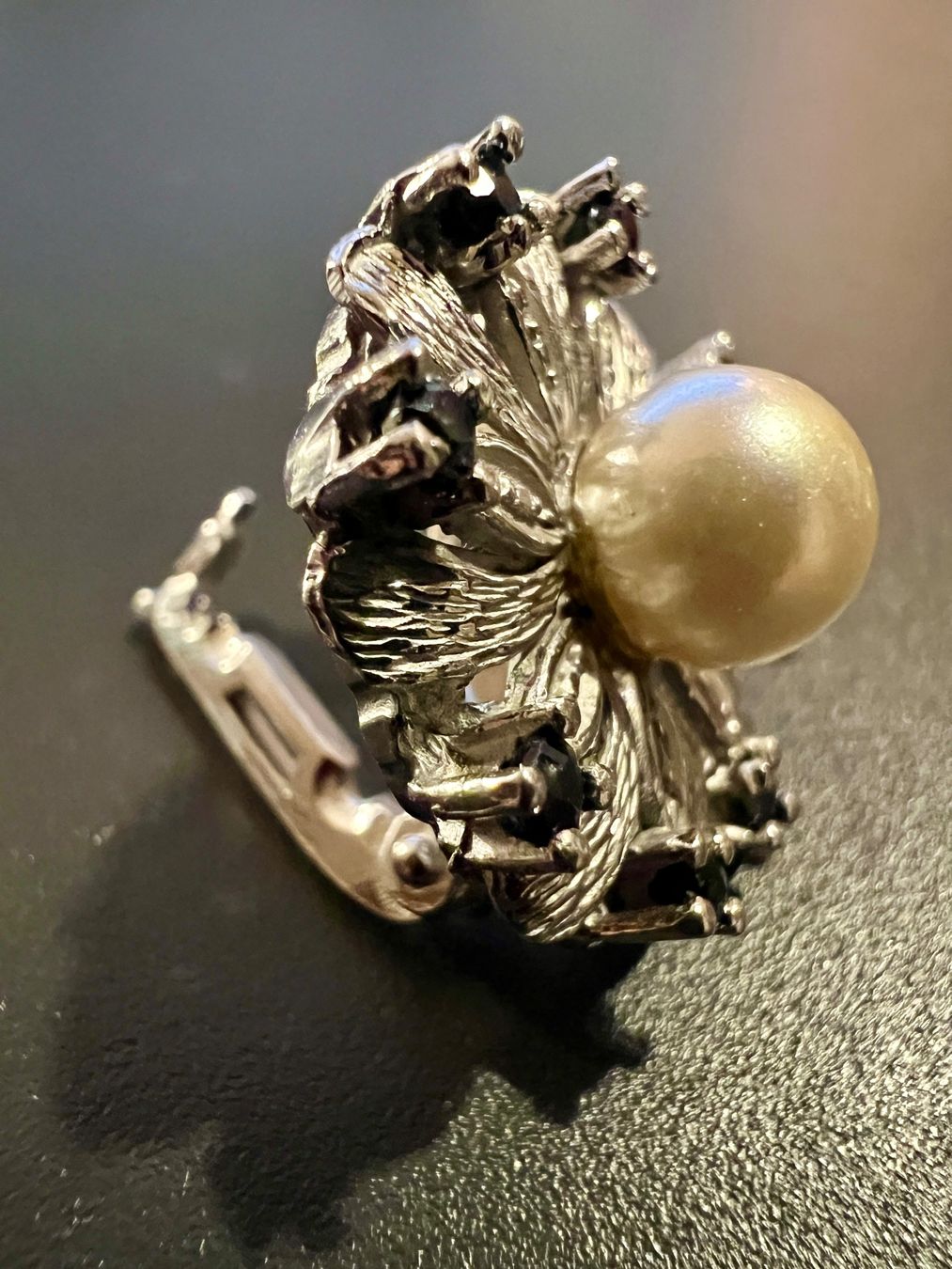 Broches & Aiguilles: Silber-Brosche mit Steinen – D'occasion à Chur par Penting1935 1