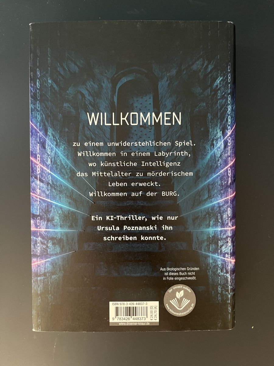 Livres: Die Burg - Die dunkle Seite der KI – Neuf (Voir description) à Lupsingen par sil_l6wg 1