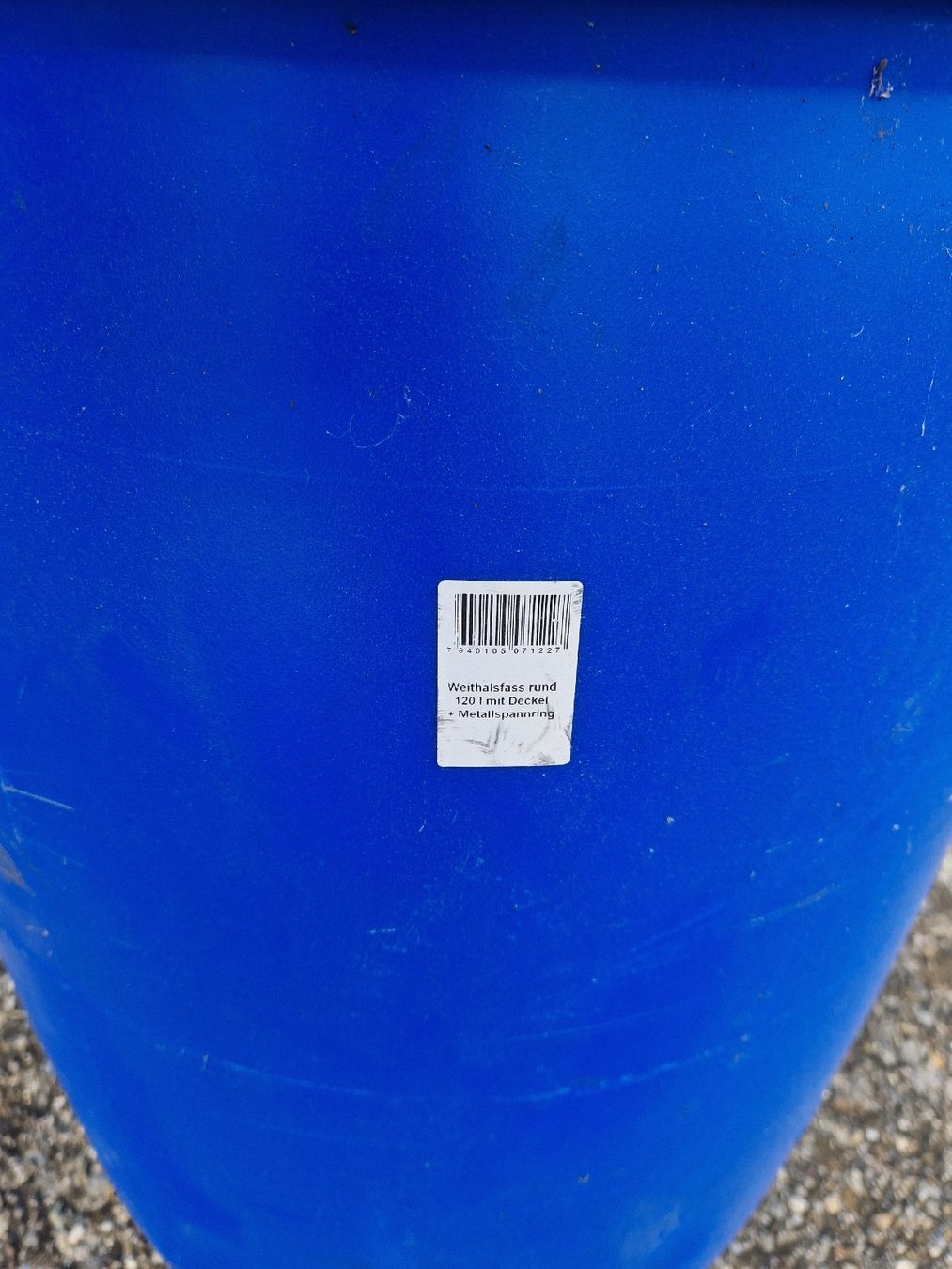 Accessori: Faserplast Universalfass 120l – Usato da Nesslau venduto da Nikos73 1