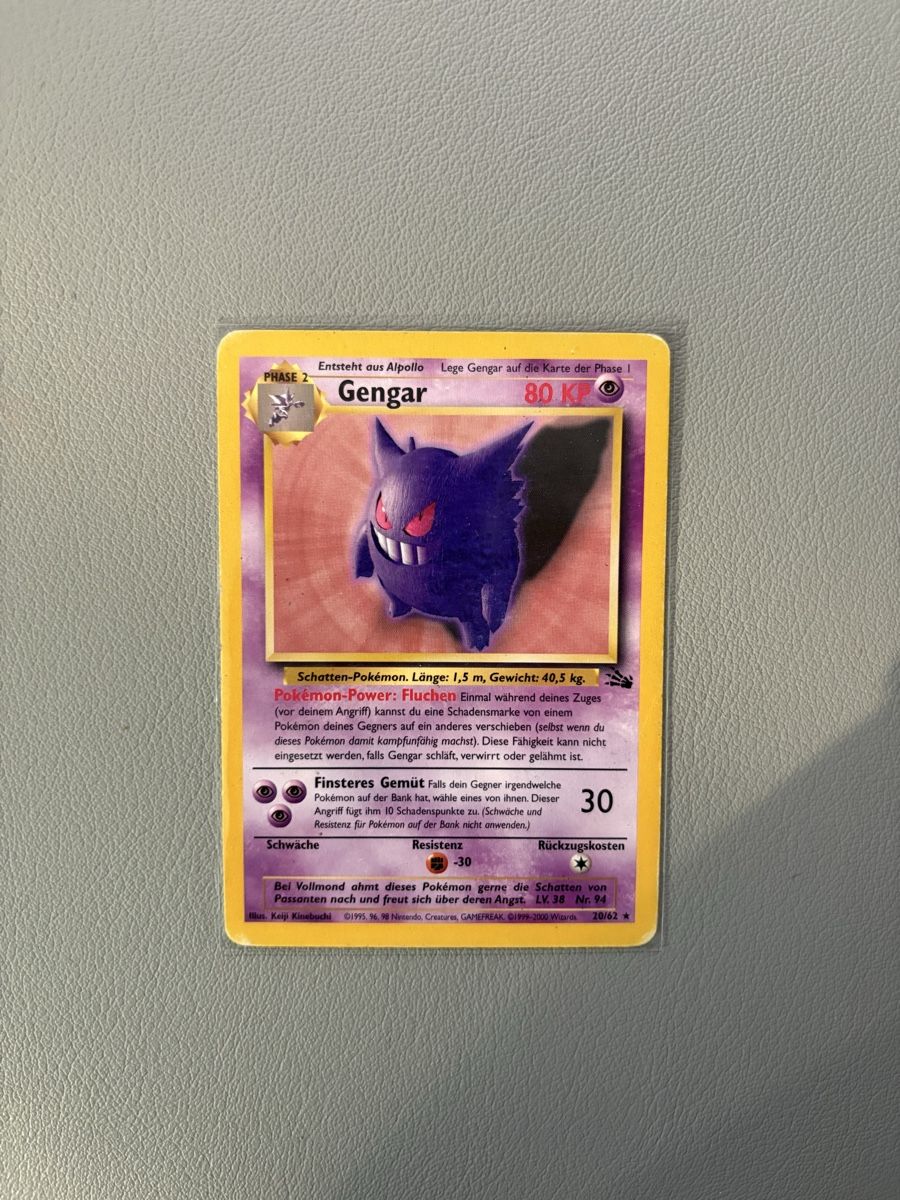 Pokémon Cartes à collectionner: Gengar Fossil Set 20/62 – D'occasion à Gretzenbach par Fab_gwm2