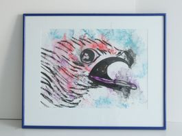 Tusche Zeichnung: Eagle