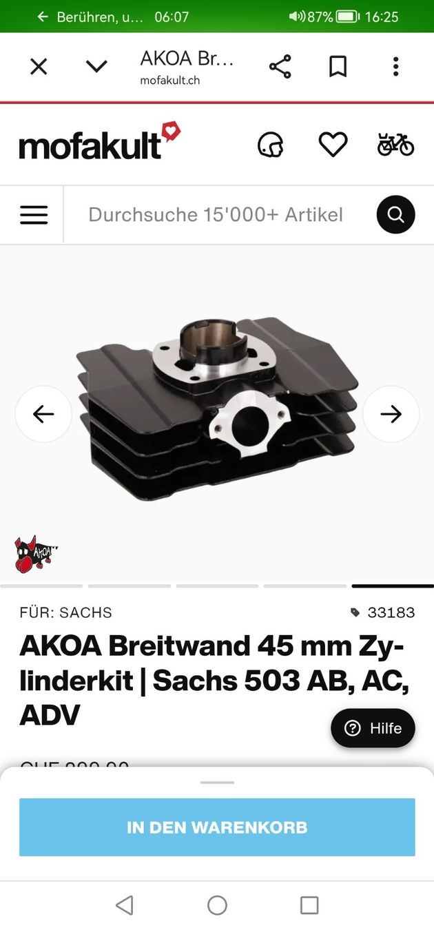 Mofas: Sachs 503 breitwand – Neu (gemäss Beschreibung) aus Vorderthal von kar_d55f 4