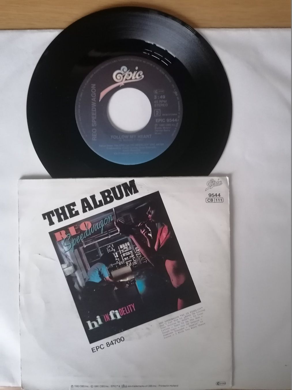 Dischi in vinile: REO Speedwagon - Keep on loving you - Single Schallplatte – Usato da Beinwil am See venduto da Funkthesizer 1