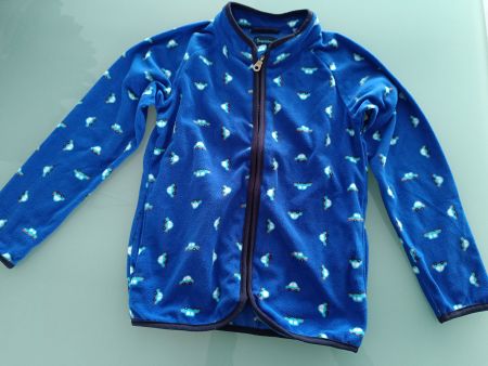 Neue Fleecejacke Autos 122/128