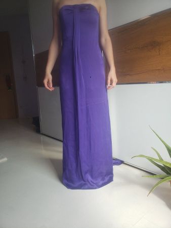 Marc Cain violett Kleid Korsett, neu, N1 (34) Ukraine Spende