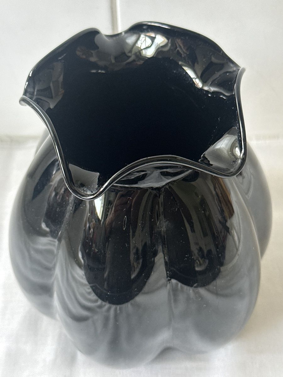 Vasi & Recipienti: Elegante schwarze Glasvase, Retro Design – Usato da Zürich venduto da Chaeffeler 2