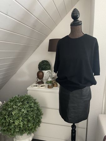 Luxuriöser Damen Kaschmirpullover 100% Cashmere – Schwarz 