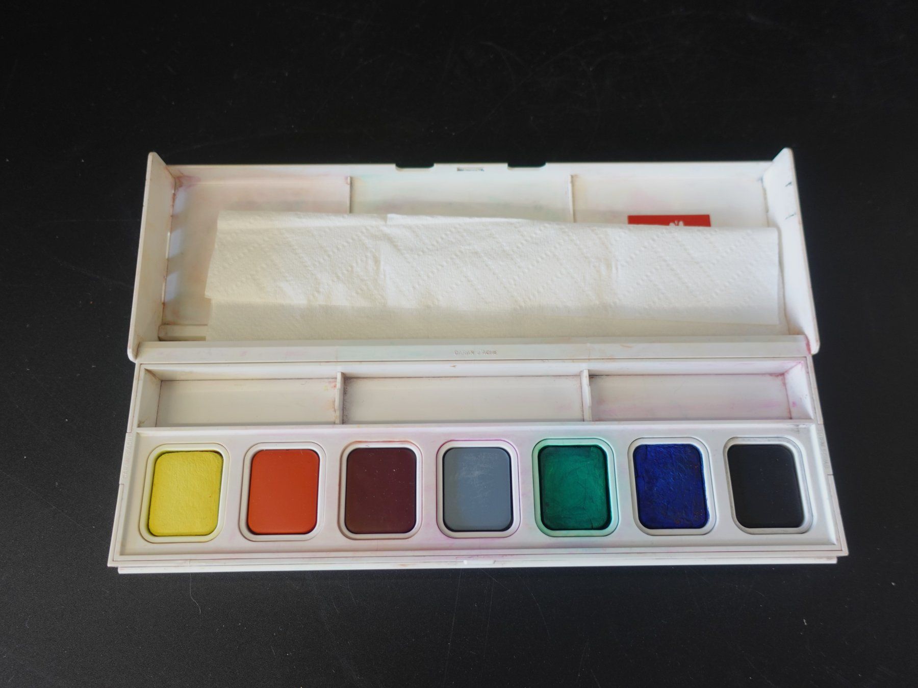 Colori: CARAN D'ACHE Wasserfarben – Usato da Muhen venduto da Restwert_Muhen