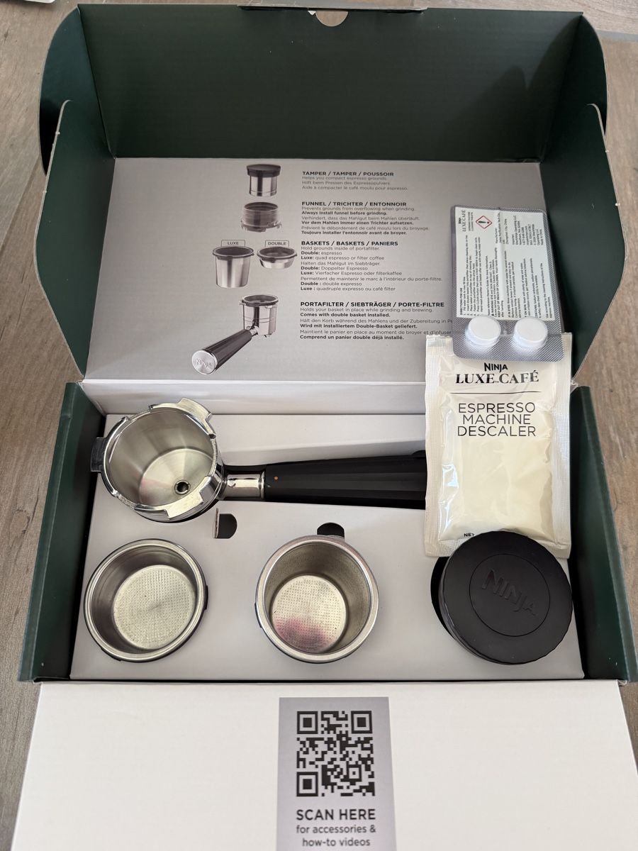 Macchine per caffè & Macchine per espresso: Ninja ES501CH Luxe Café Essential – Nuovo (secondo la descrizione) da winkel venduto da Sx250 7