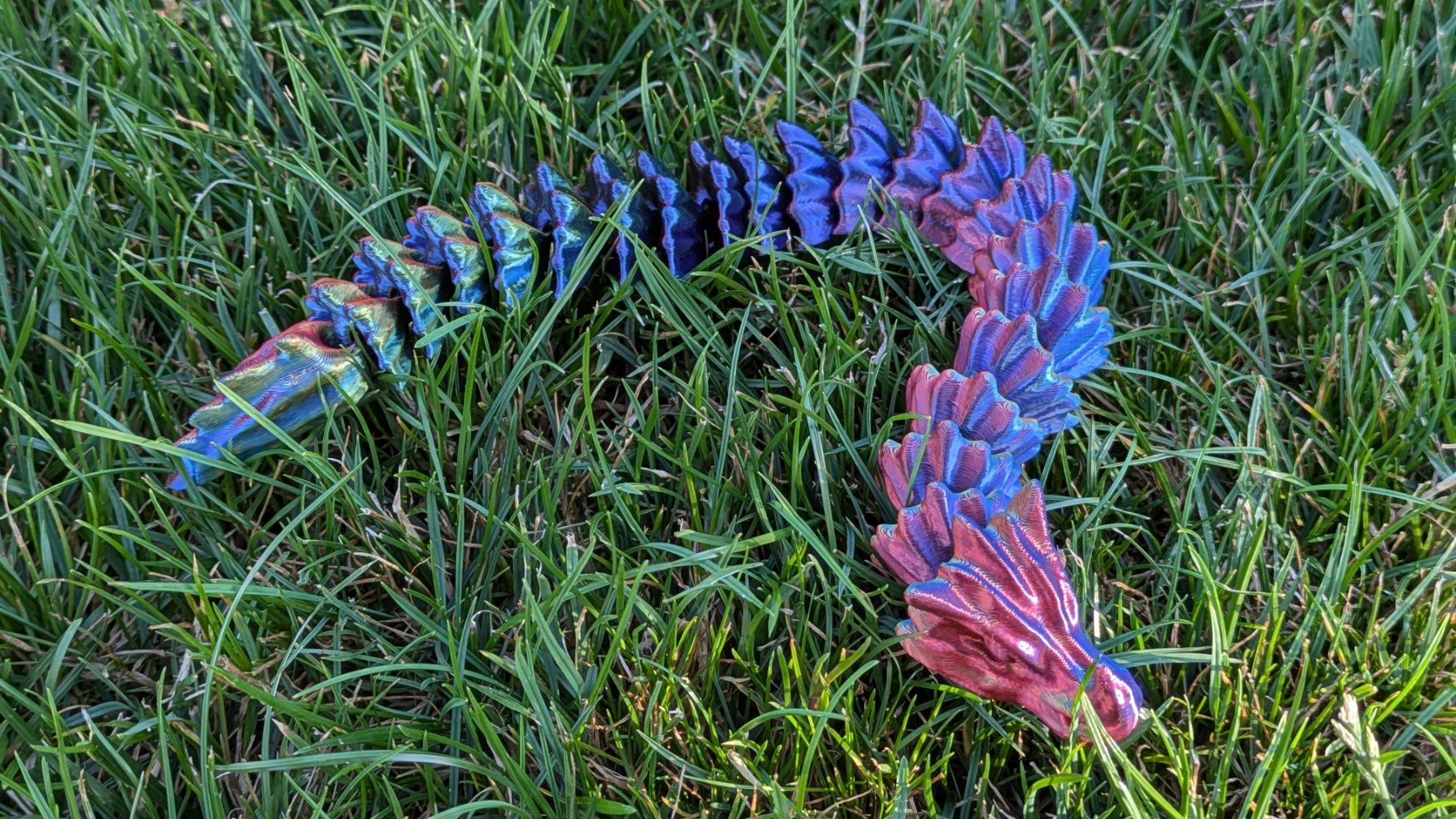Figurines: Drache - Articulated Bonedragon - 25 cm - Rainbow – Neuf (Voir description) à Staufen par Fleby84 1