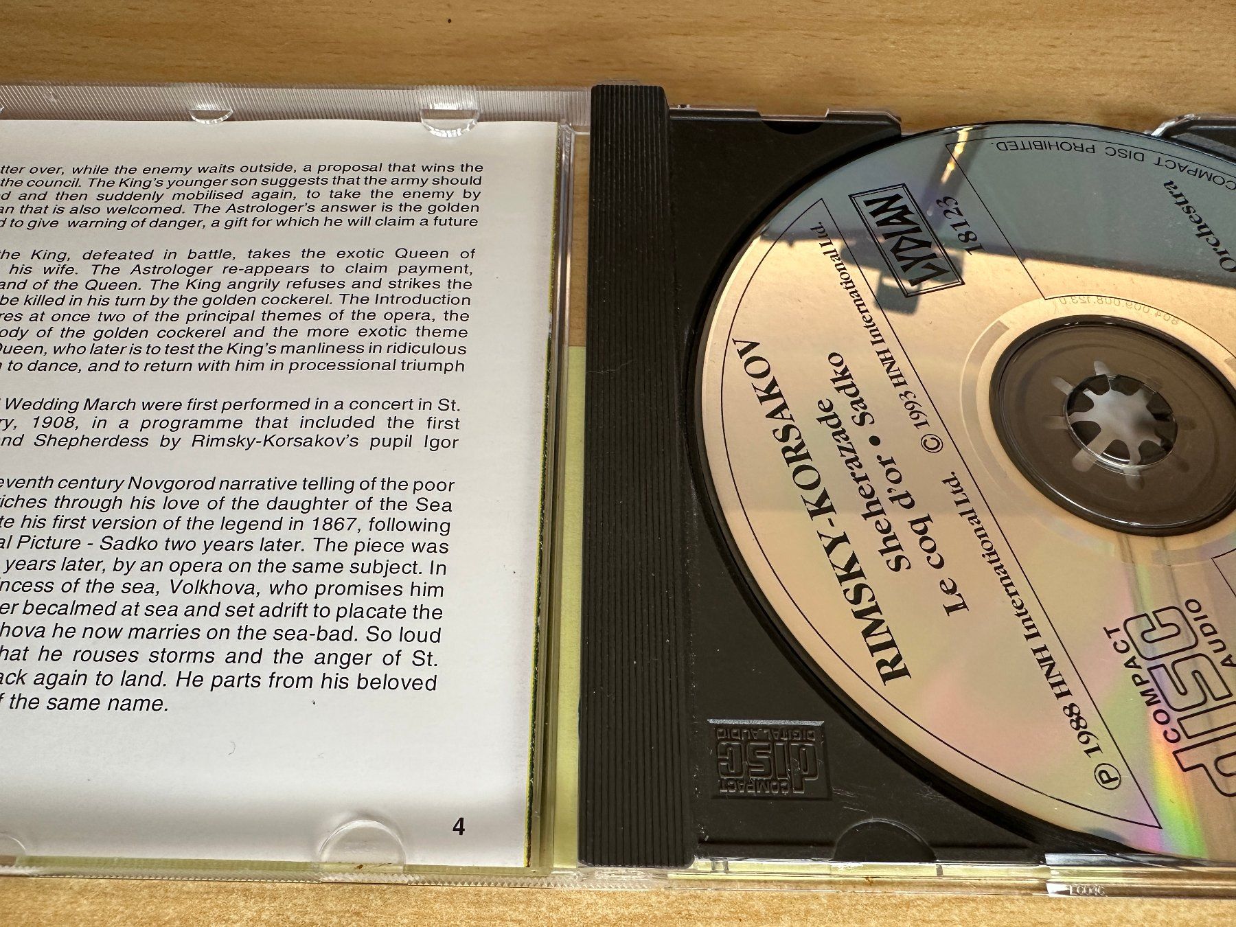 CDs: R6 Rimsky-Korsakov Sheherazade – D'occasion à Rikon im Tösstal par Alpenmutz 2
