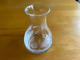Sarner Cristal-Unikat - Vase mundgeblasen und handgefertigt