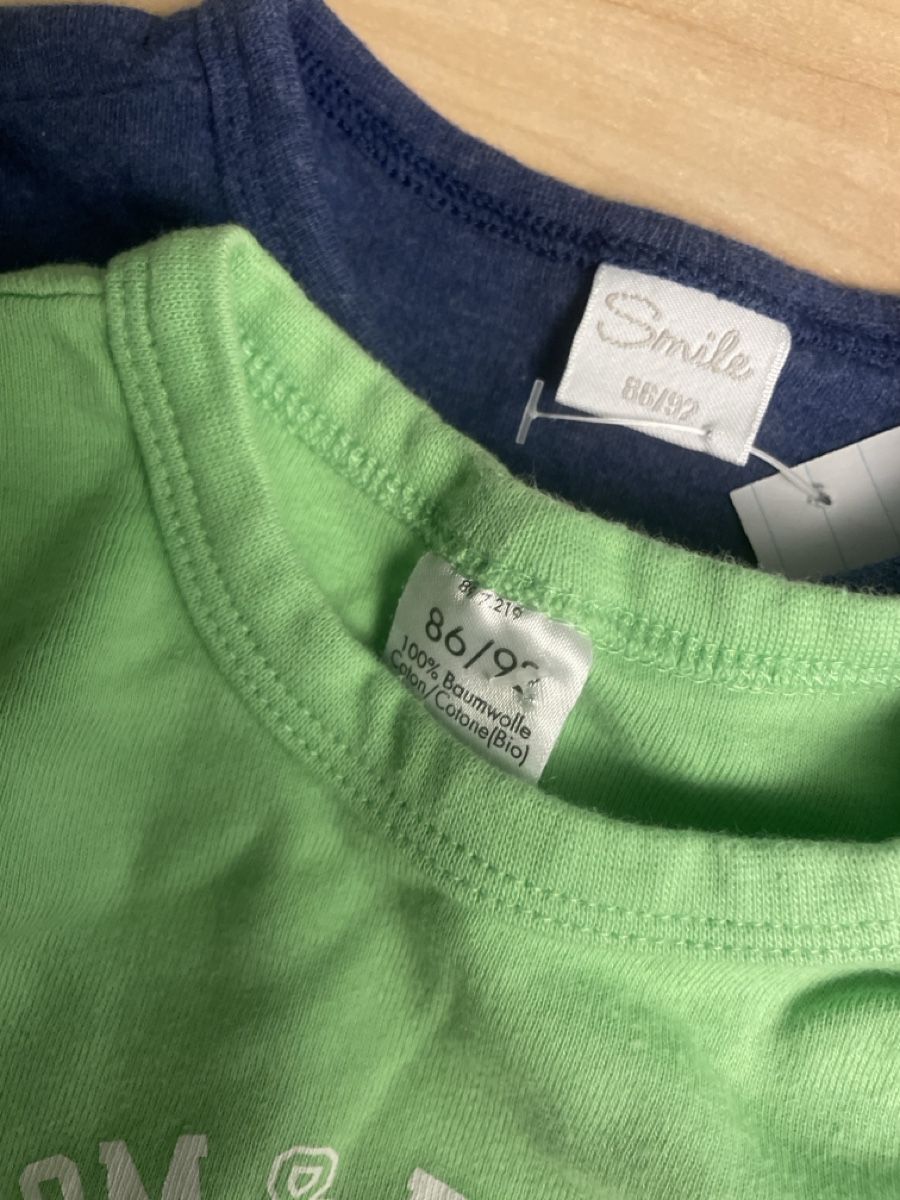 Migros Biancheria intima: 2 neue Migros Bodys Gr. 86/92  – Nuovo e nell'imballaggio originale da Obergerlafingen venduto da cabo4 1