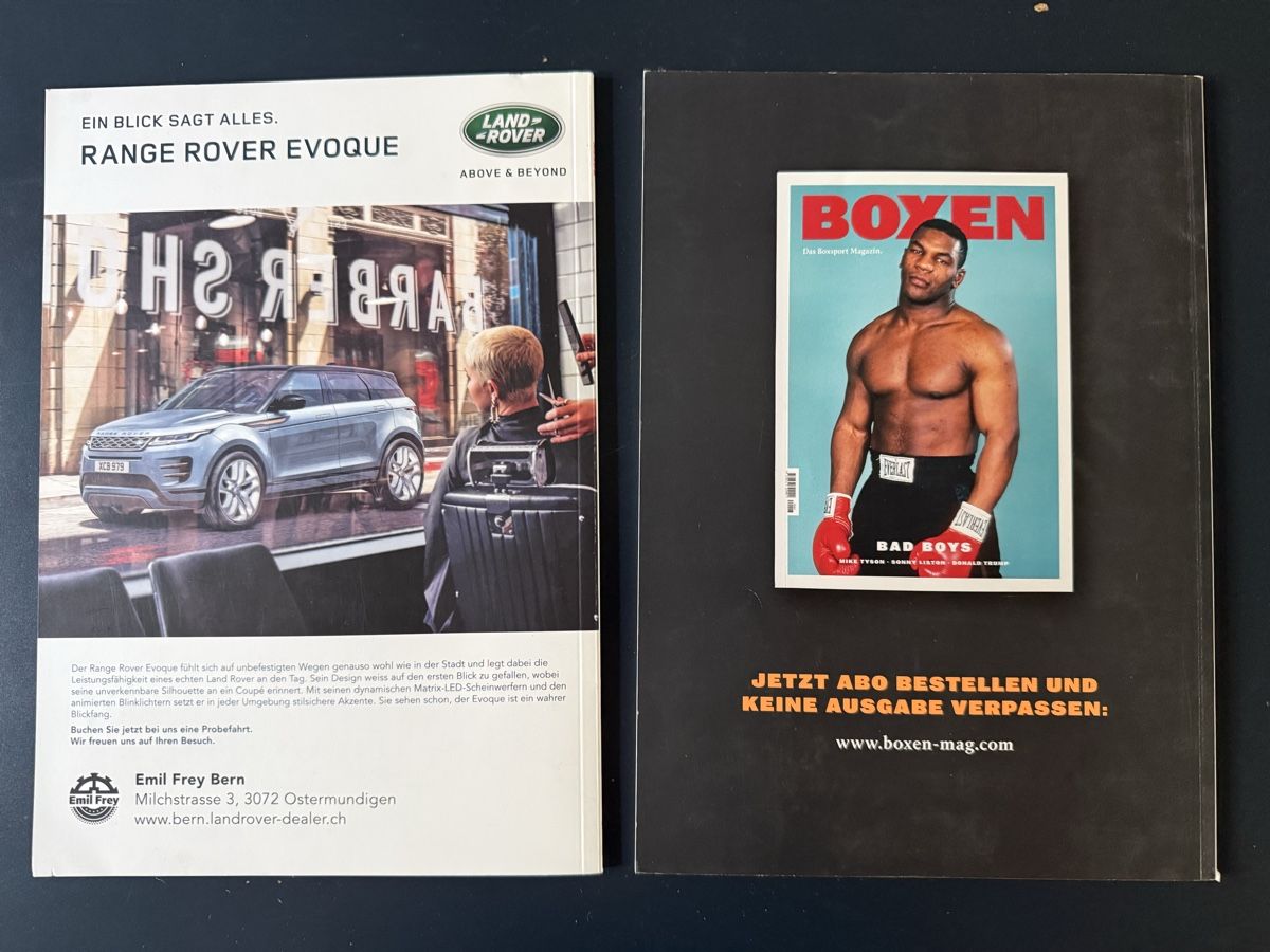 Riviste & Magazine: 2x BOXEN MAGAZIN (CH) – Usato da Birmenstorf AG venduto da Pat_roll 1