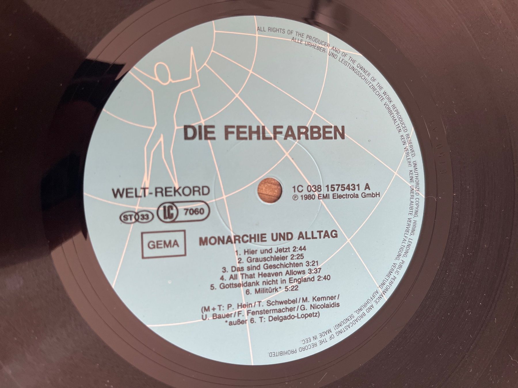 Dischi in vinile: A38/Fehlfarben - Monarchie und Alltag – Usato da Frutigen venduto da Philippe_jsp 2