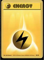 Lightning Energy 100/102 Base Set Pokemon
