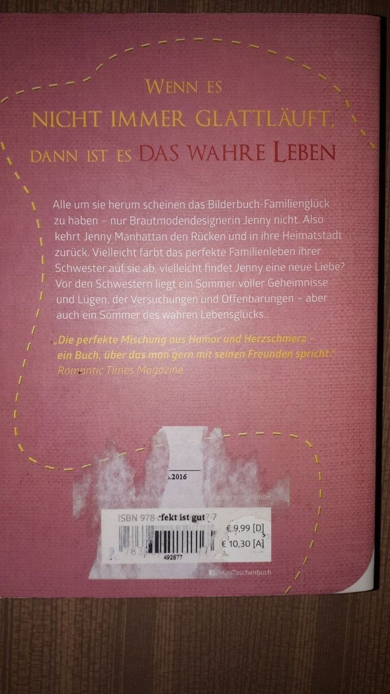 Bücher: K. Higgins Fast perfekt ist gut genug – Gebraucht aus Basel von Alacant 1