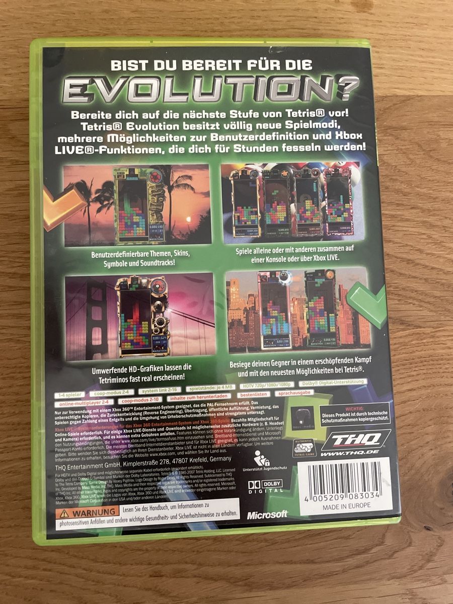 Giochi: Tetris Evolution Xbox 360 – Usato da Hagendorn venduto da masterchieff 1
