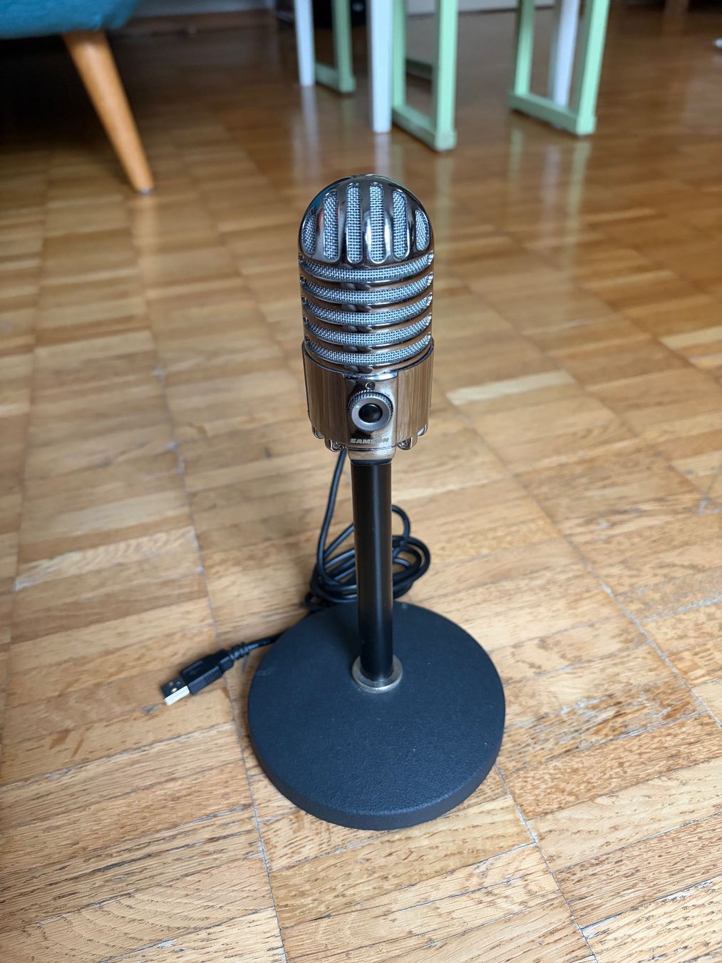 Microfoni: Kondensator-Mikrofon Samson Meteor USB + Tisch-Stativ – Usato da Zürich venduto da mmichele 2