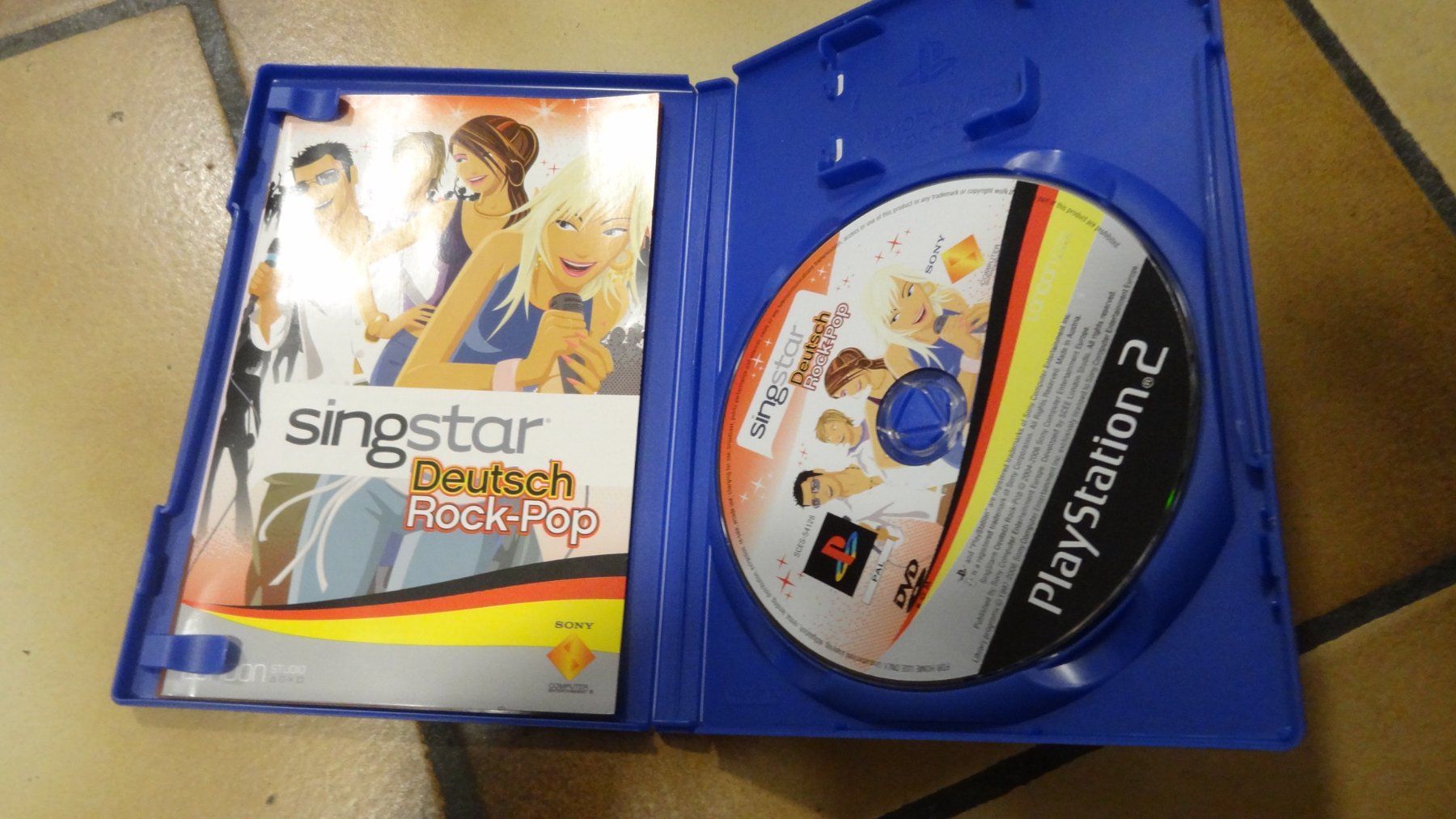 Sony Giochi: Singstar Deutsch Rock-Pop PS2 – Usato da Olten venduto da Disc-Ausverkauf 1