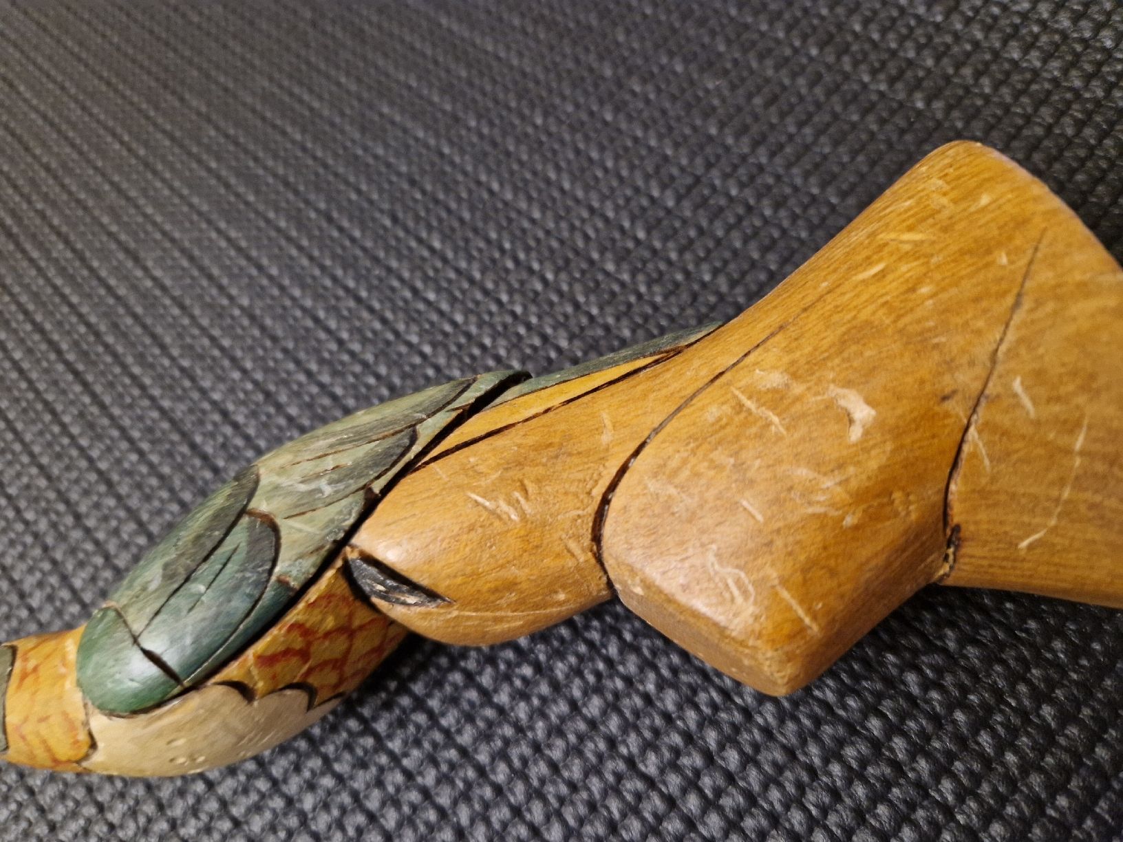 Figuren: Papagei Figur aus Balsaholz – Gebraucht aus Fislisbach von mka_km8f 3