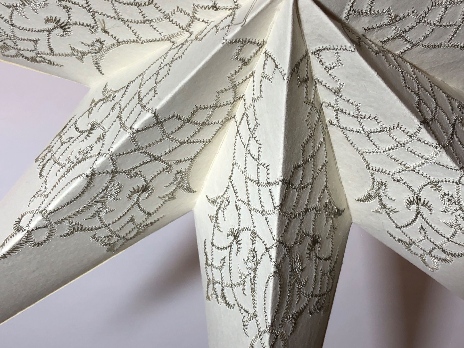 Ghirlande e barre luminose: Leuchtstern - norah sand 60cm / mit Kabel + LED – Nuovo e nell'imballaggio originale da Bergdietikon venduto da Garak 4