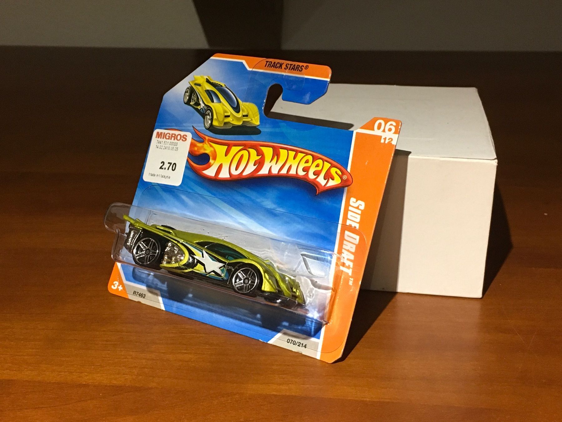 Hot Wheels Modellini d'auto: Side Draft 1/64 Hot Wheels 2010 HW Track Stars – Nuovo (secondo la descrizione) da Wohlen AG venduto da PrivatSammlung