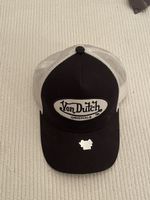 Von Dutch Cap schwarz weiss verstellbar guter Zustand