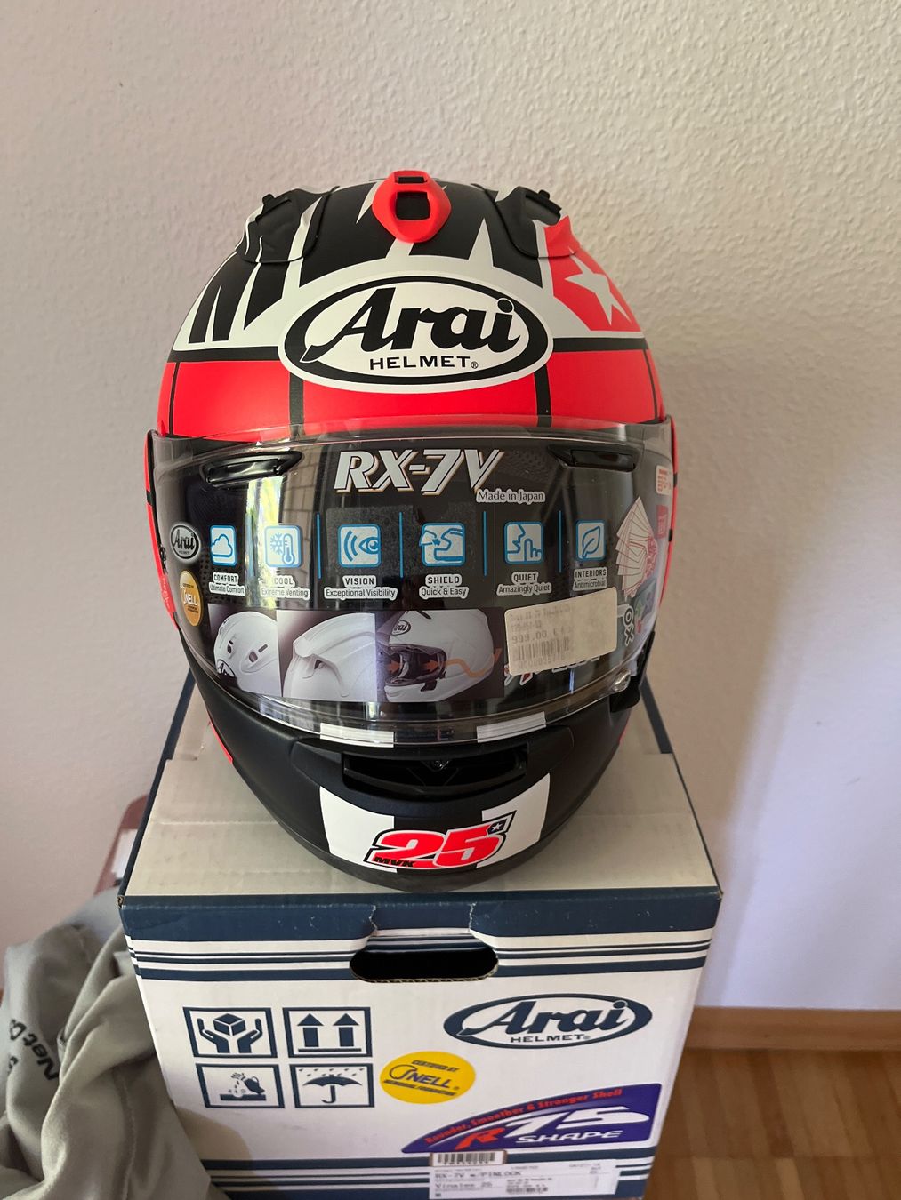 Arai Helme & Visiere: Arai Rx-7 M Neuzustand – Gebraucht aus Aesch BL von loki-007 1