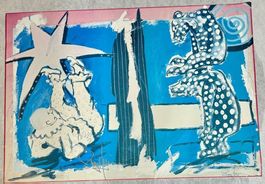 Rolf Knie Plakat mit orig.Unterschrift für ExLibris (1)