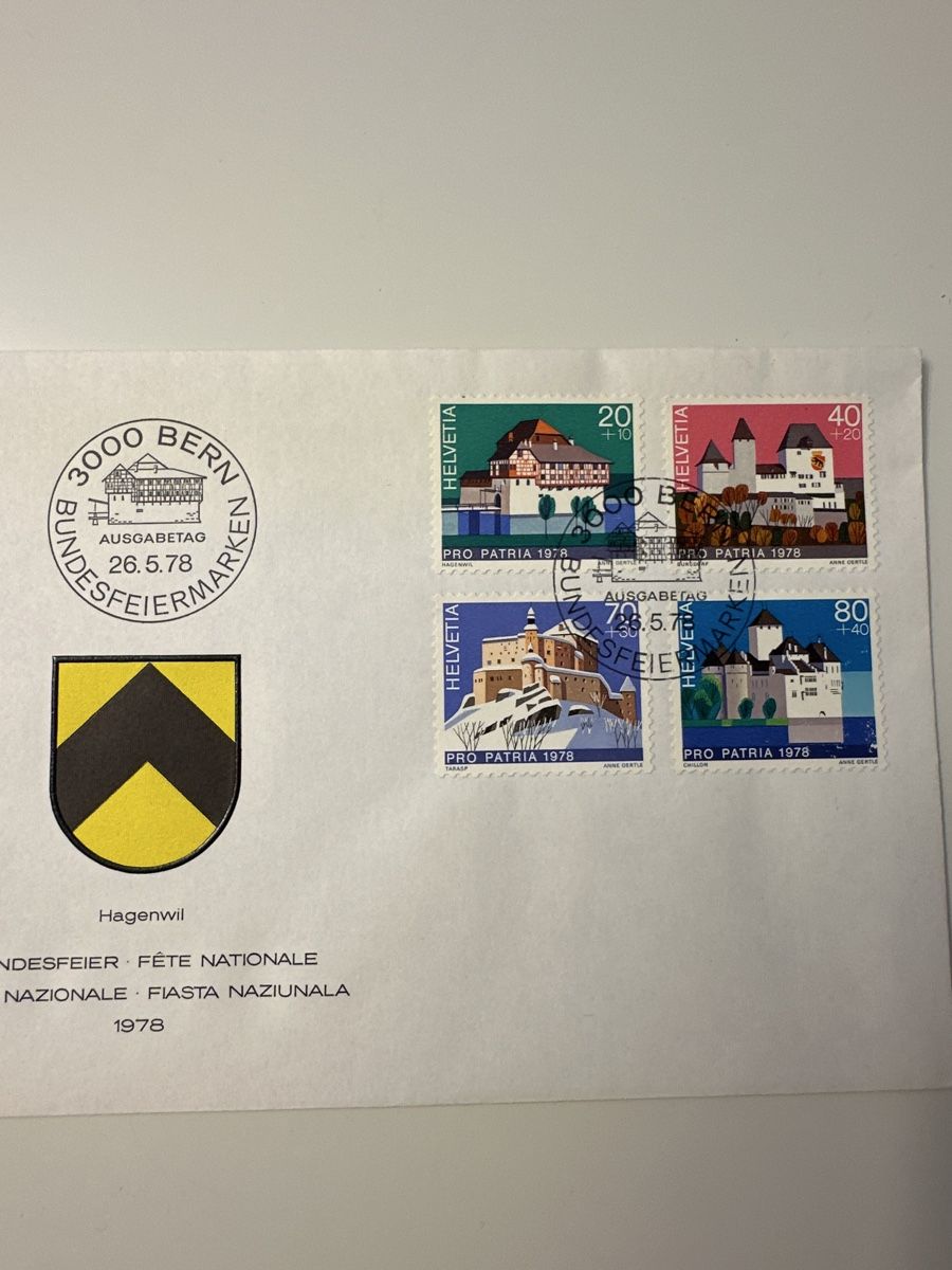 Tutti i francobolli: Bundesfeiermarken – Nuovo e nell'imballaggio originale da St. Gallen venduto da Ursula66 1