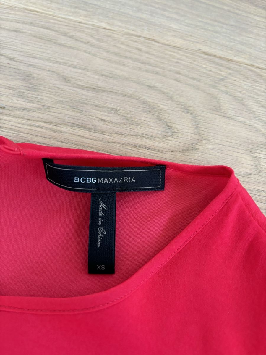 Vestiti: Robe de soirée asymétrique rouge Max Azria – Usato da Genève venduto da bha_jcf5 2