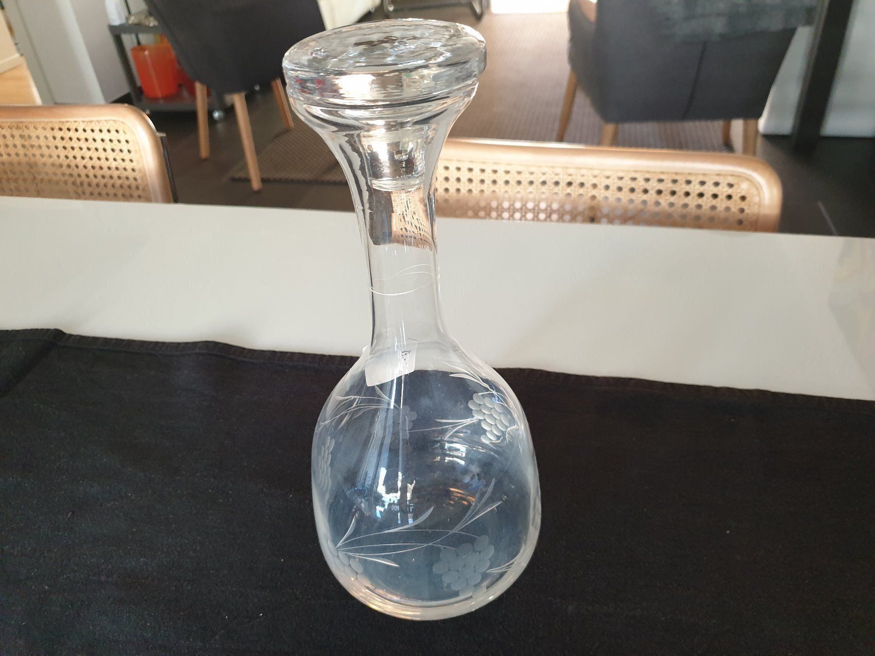 Caraffe: JUGENDSTILGLAS-KARAFFEE GERIZT – Usato da Locarno venduto da ICARO8