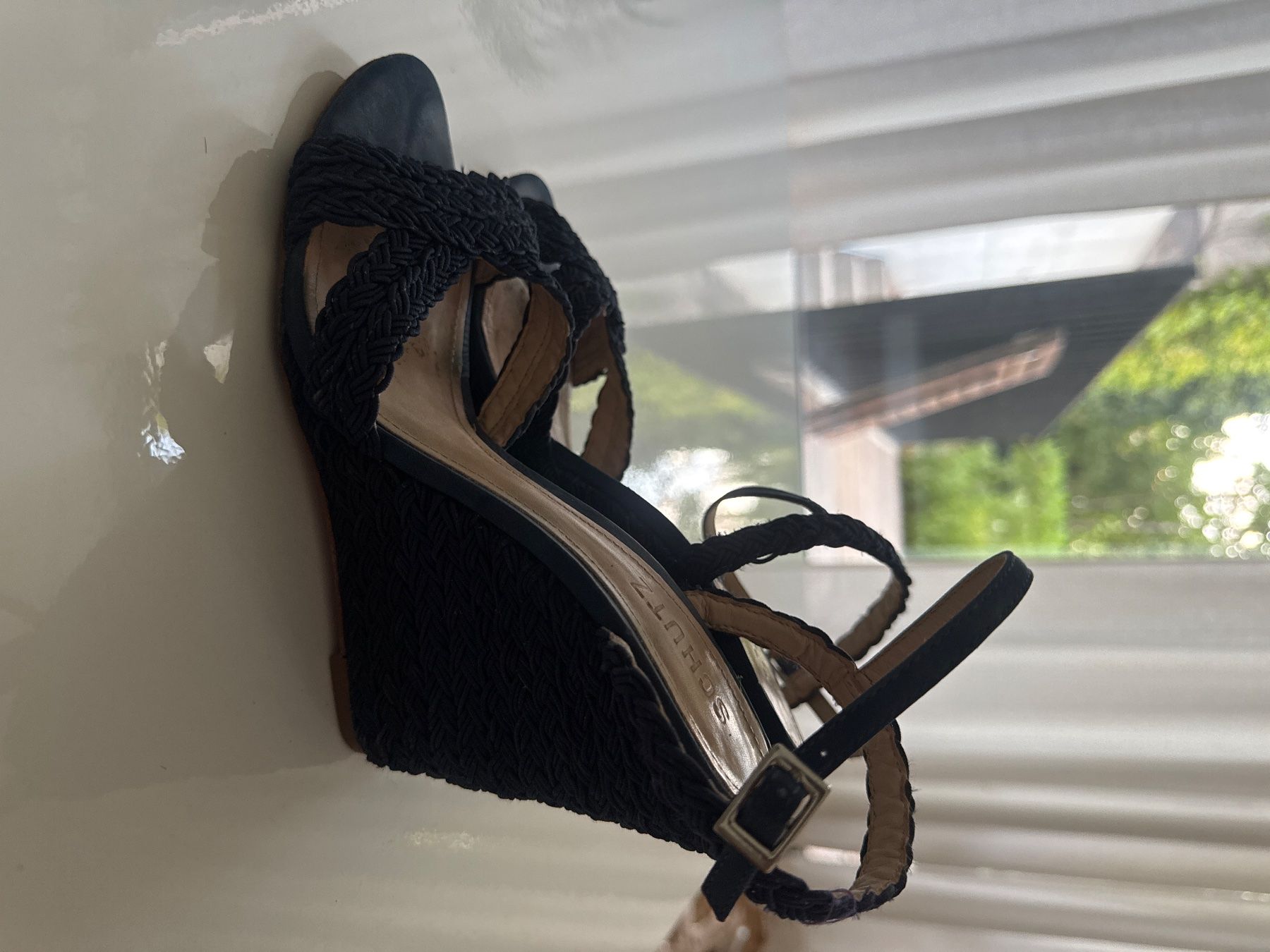 Damenschuhe: Schutz Blue Sandals – Size 40 – Gebraucht aus Basel von Ma_2307 1
