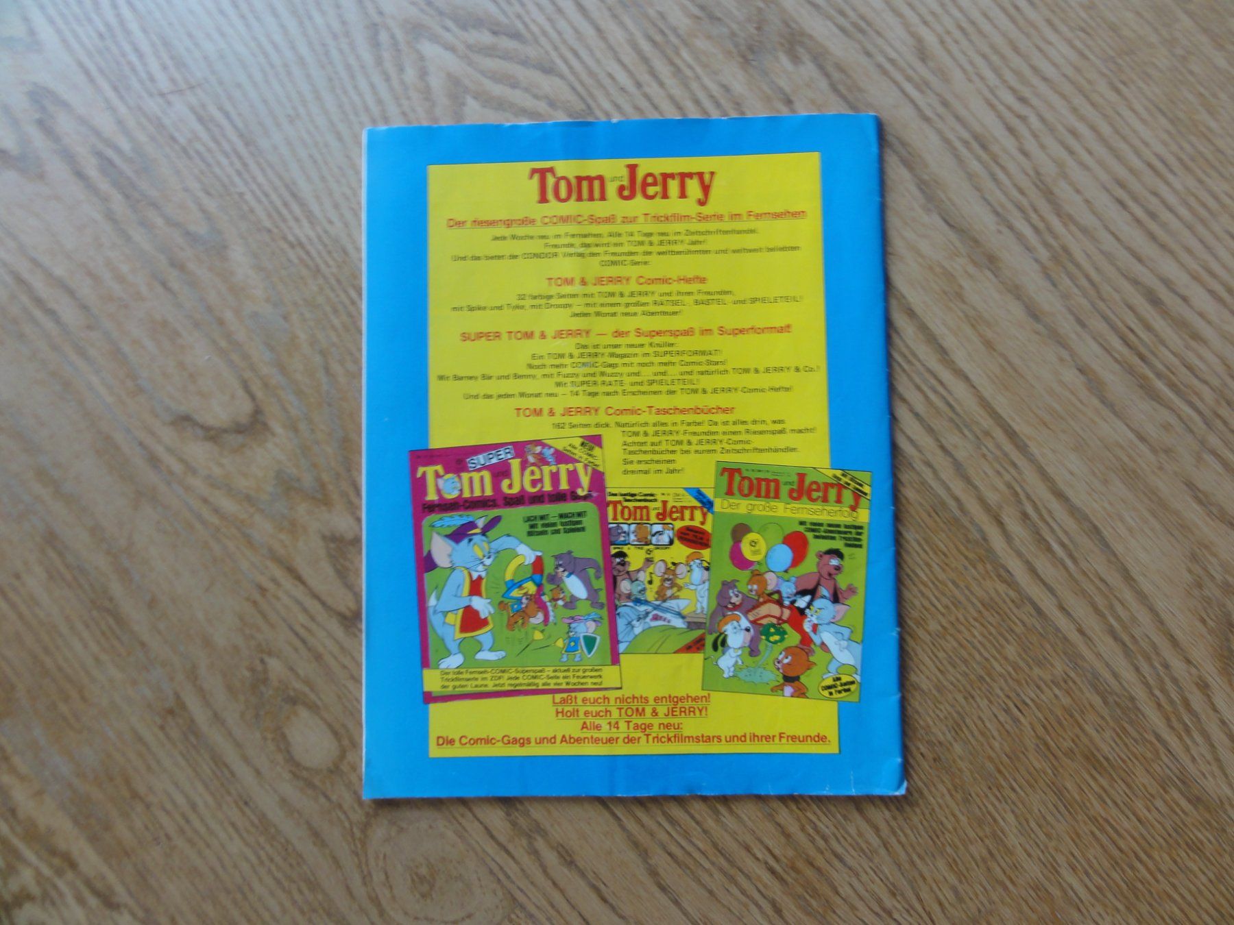 Fumetti: Tom und Jerry, Comic 1981 – Usato da Riedholz venduto da Taweva 3