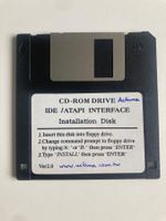 Actima CD-ROM IDE/ATAPI Installationsdiskette Ver2.0
