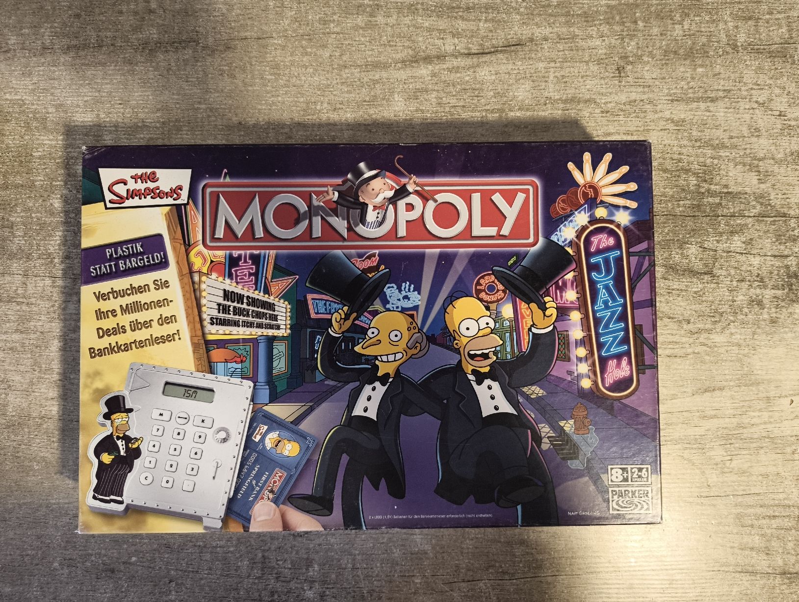 Parker Spiele: Monopoly - The Simpsons Parker Brettspiel – Gebraucht aus Oberdiessbach von verkaufbar